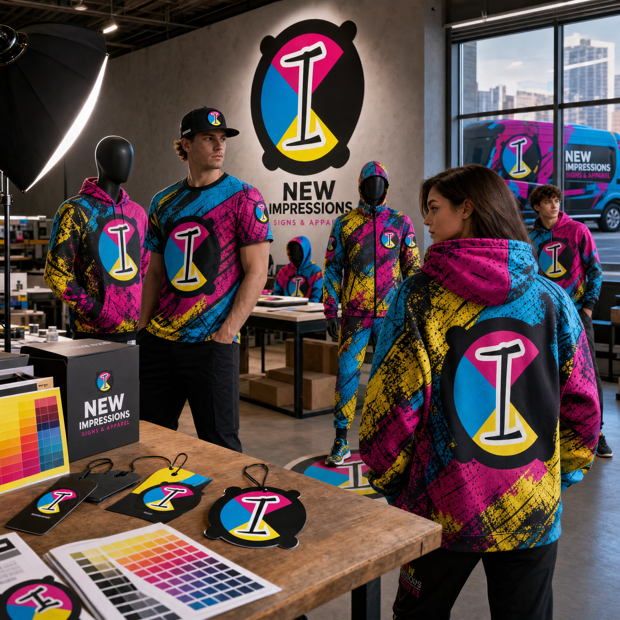 Full print shirts by Impressions Signs & Apparel