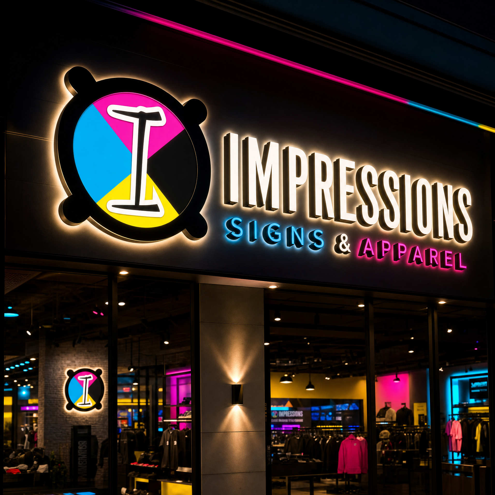 Wallpaper prints by Impressions Signs & Apparel
