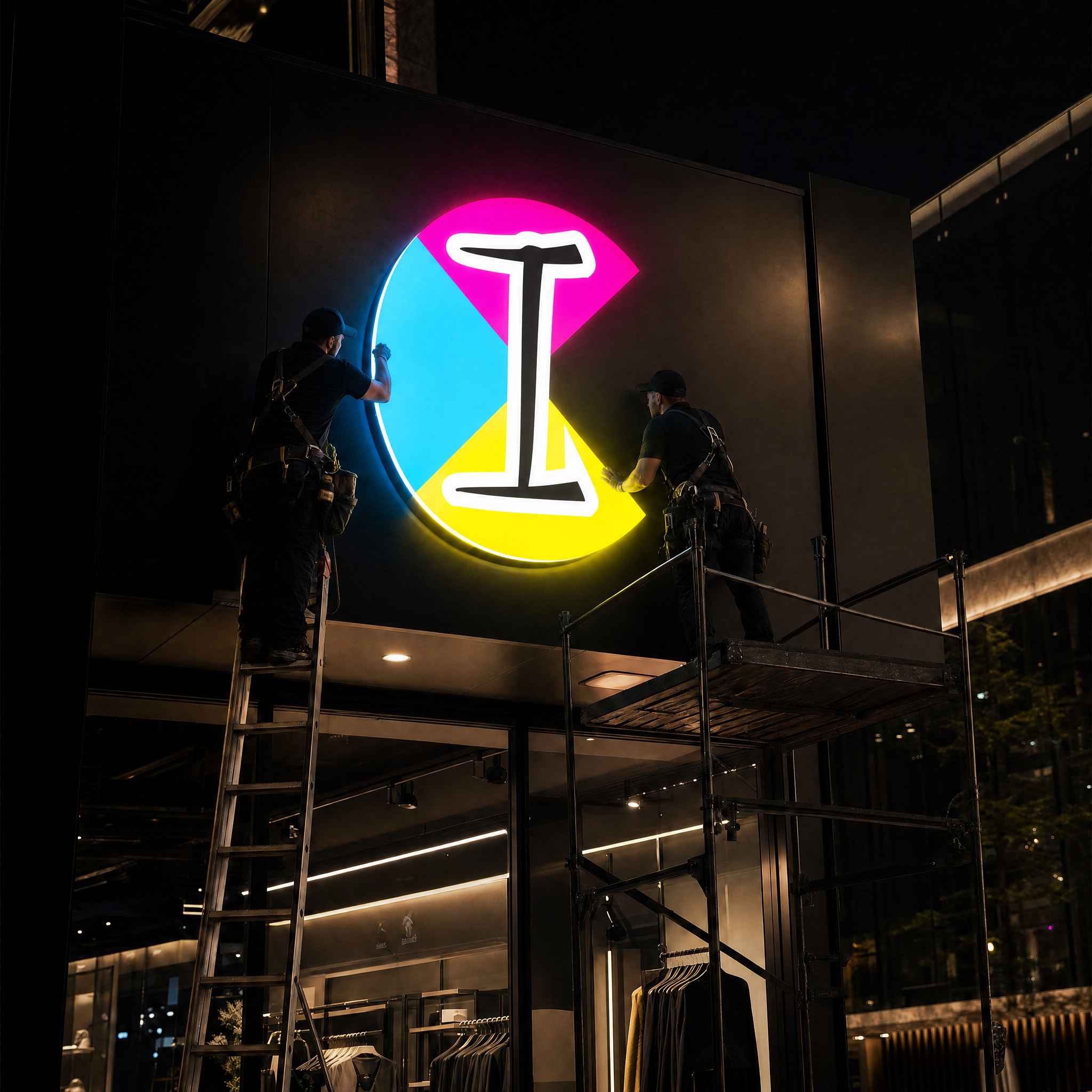 Acrylic signs by Impressions Signs & Apparel